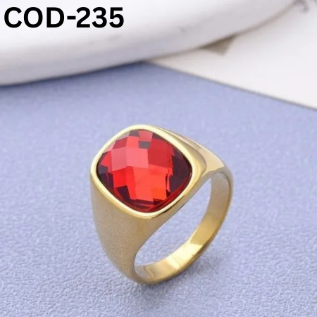 Vip অরজিনাল রুবি পাথর হাতের আংটি-COD-235